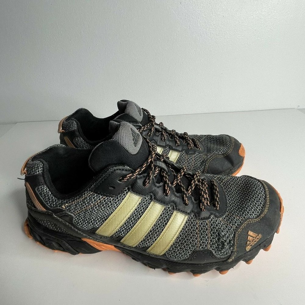 Adidas Rockadia Womens Size 9.5 Trail Running Shoes Gray BY1793 Low Top Lace Up
